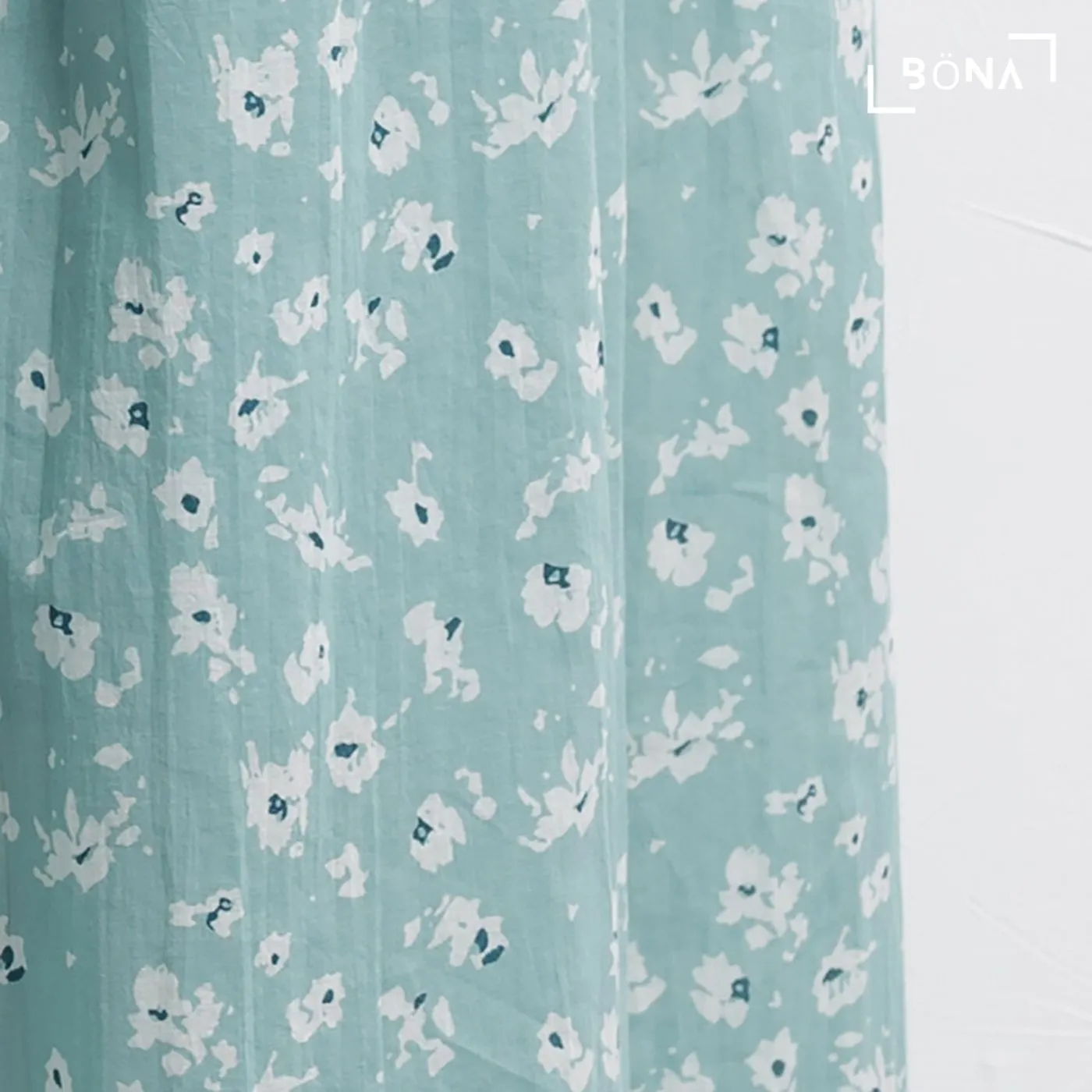 純棉印花半截裙 Cotton Flowral-Printed Skirt