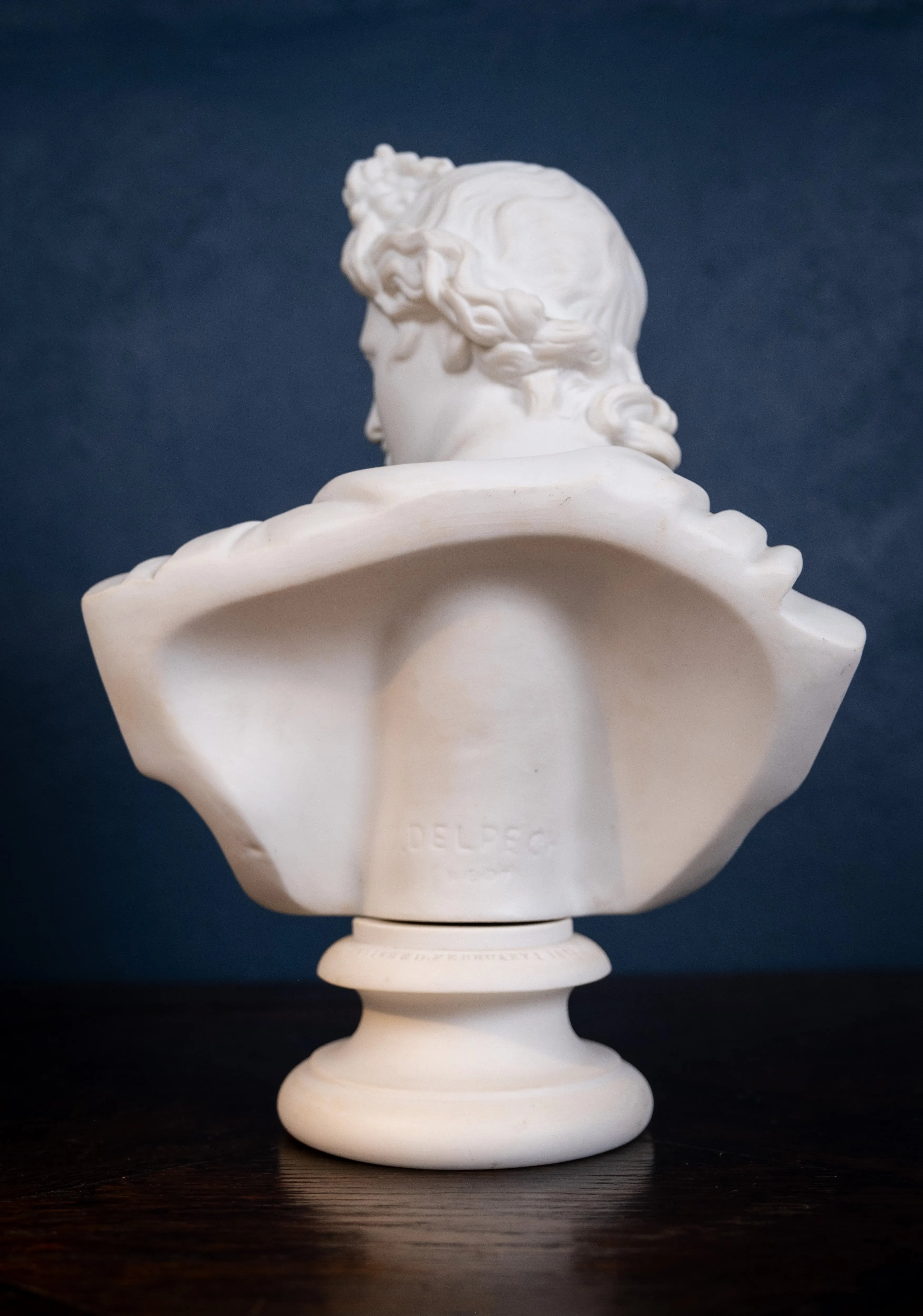 19th Century Art Union Of London Parian Bust of Apollo