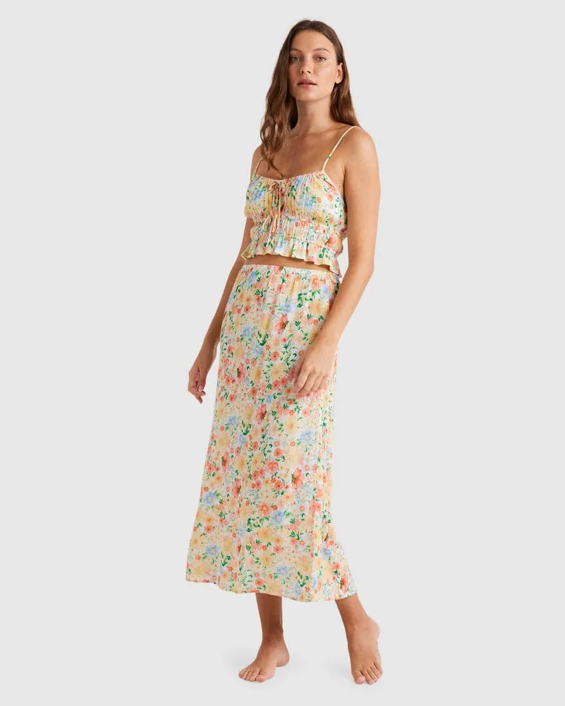 Billabong True Romance Midi Skirt