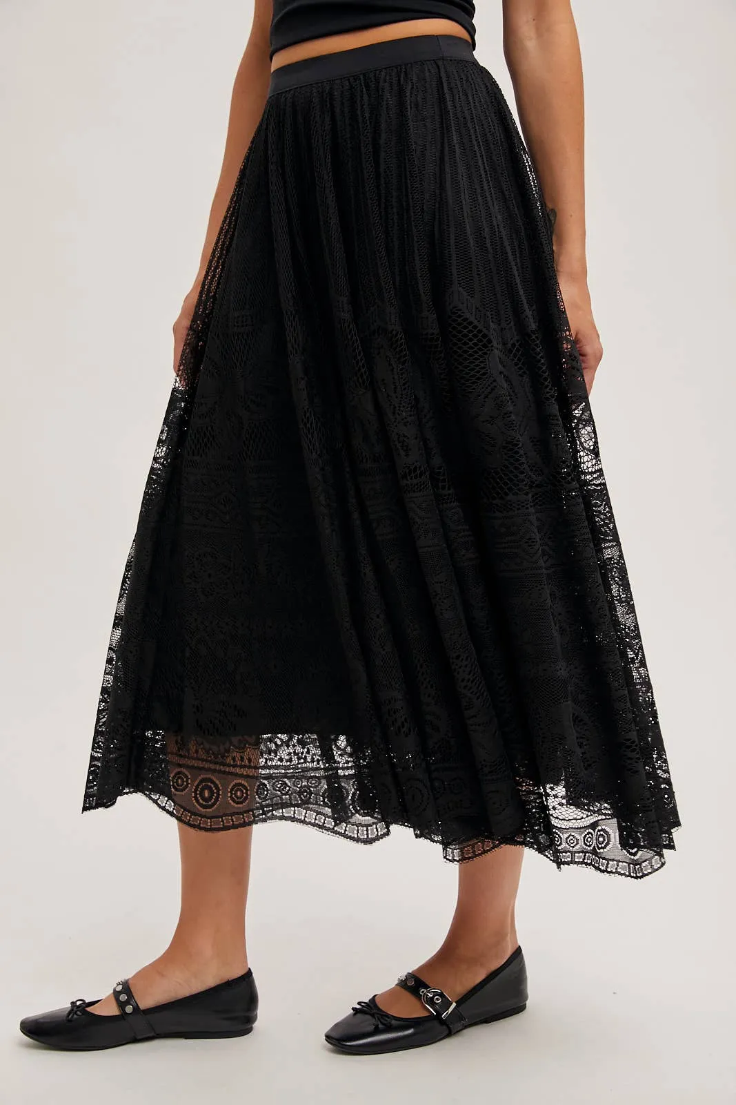 Boho Lace Midi