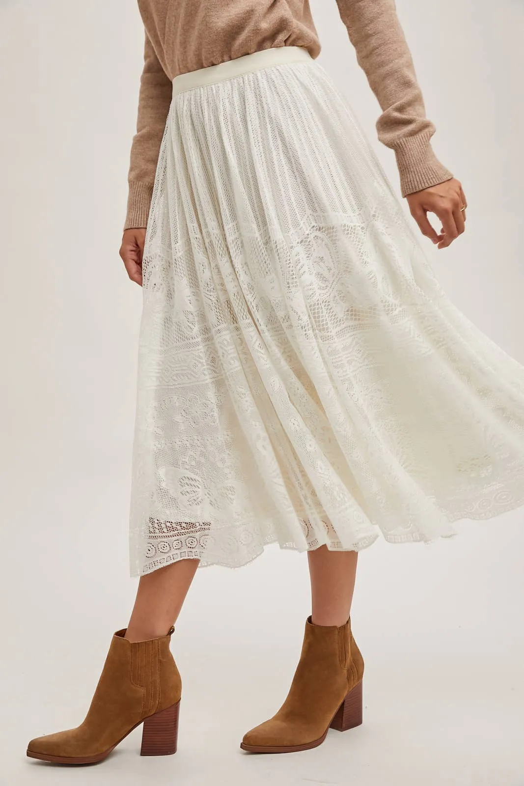 Boho Lace Midi