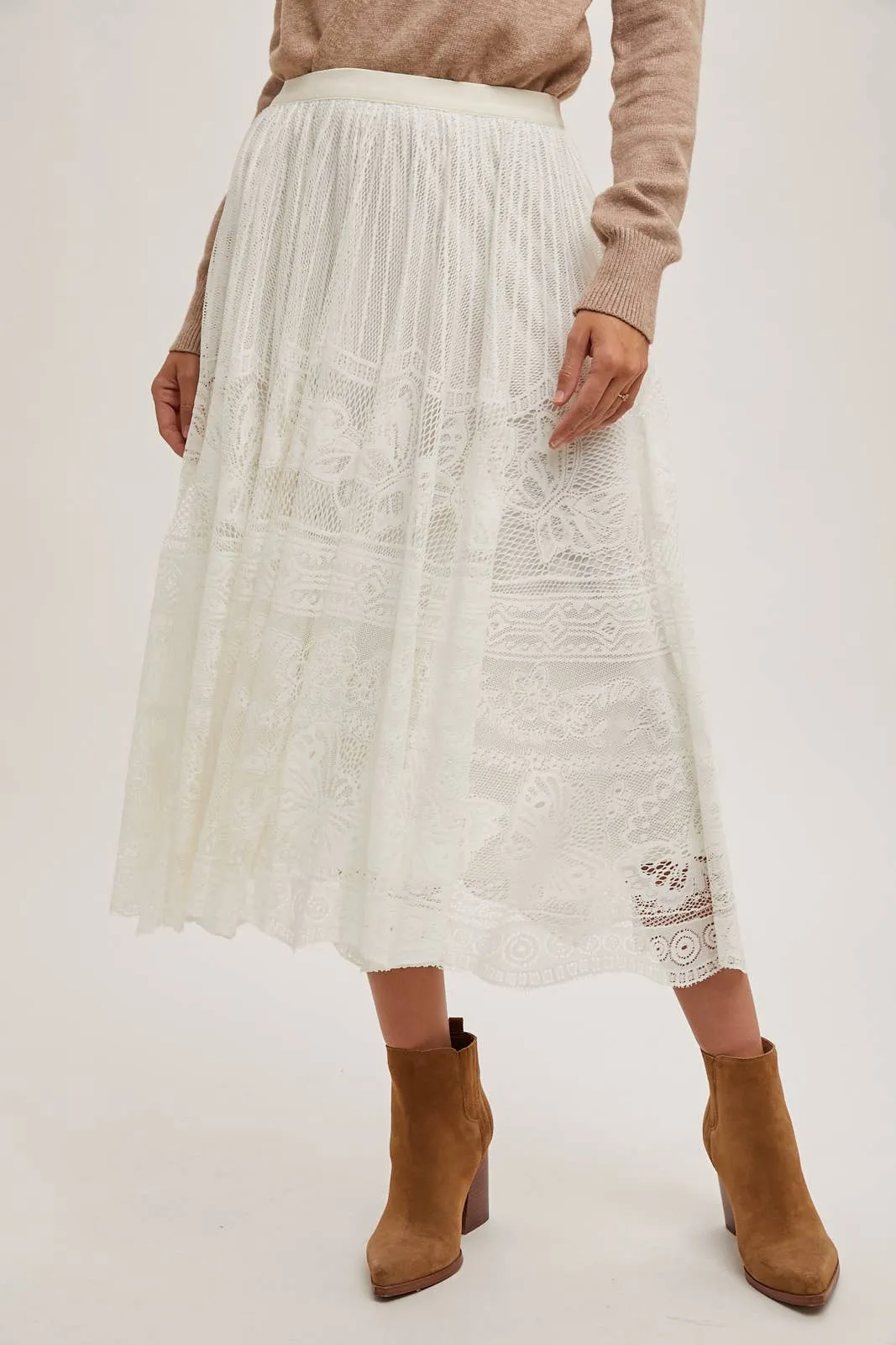 Boho Lace Midi