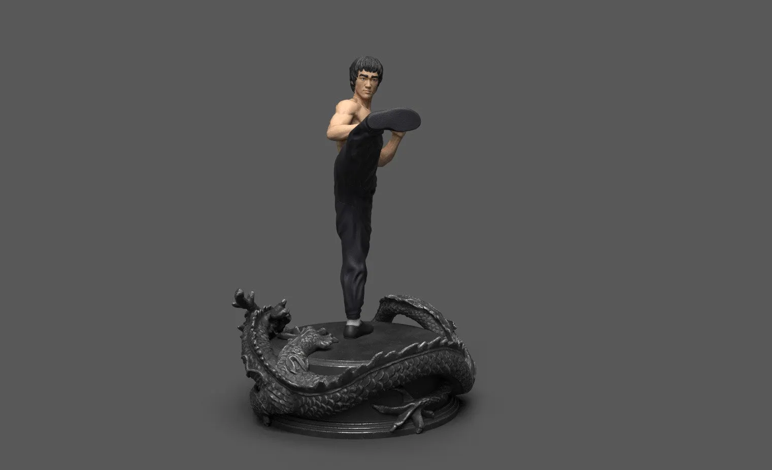 Bruce Lee Statue V2