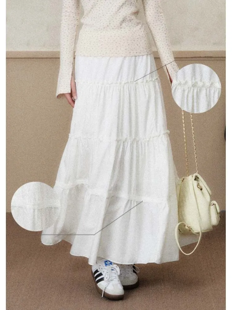 Cake A-Line Calf Length Skirt【s0000006481】