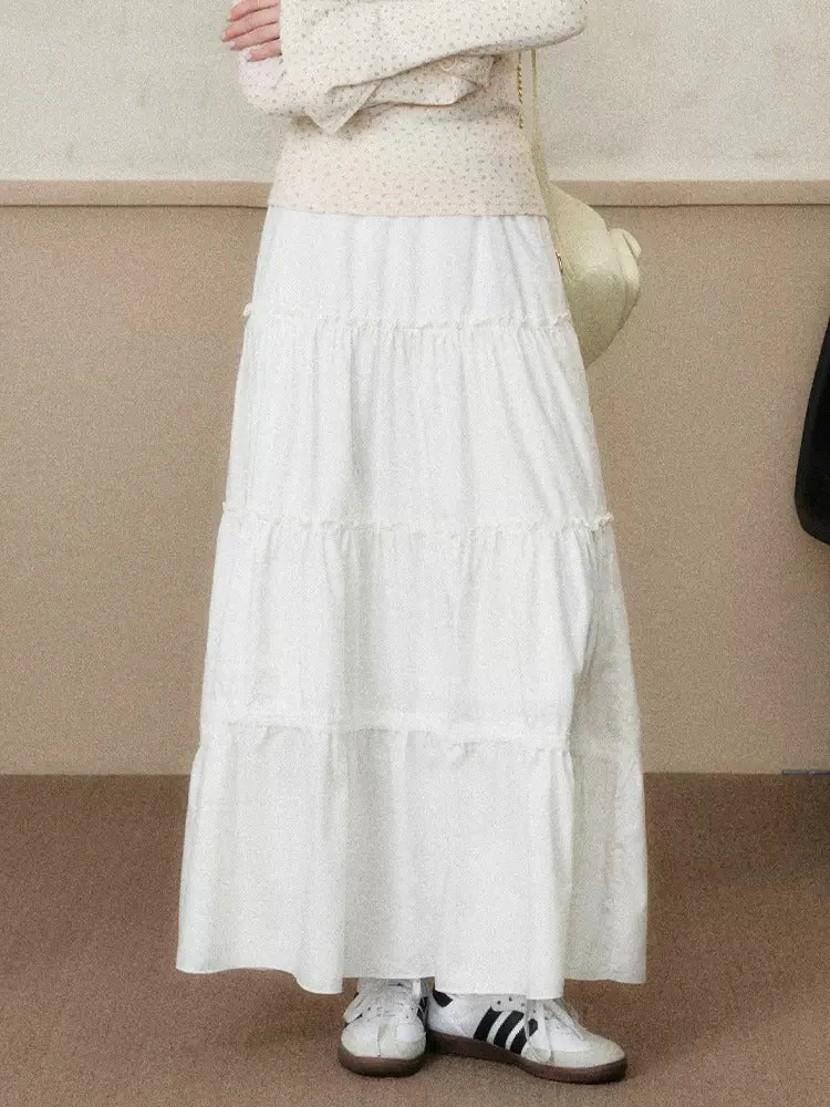 Cake A-Line Calf Length Skirt【s0000006481】