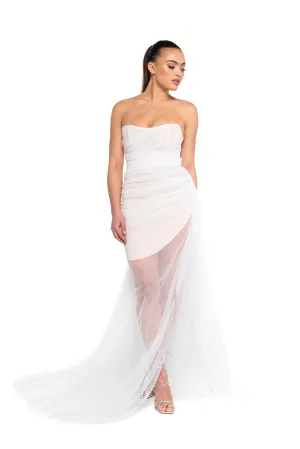 CLEO GOWN BLANC