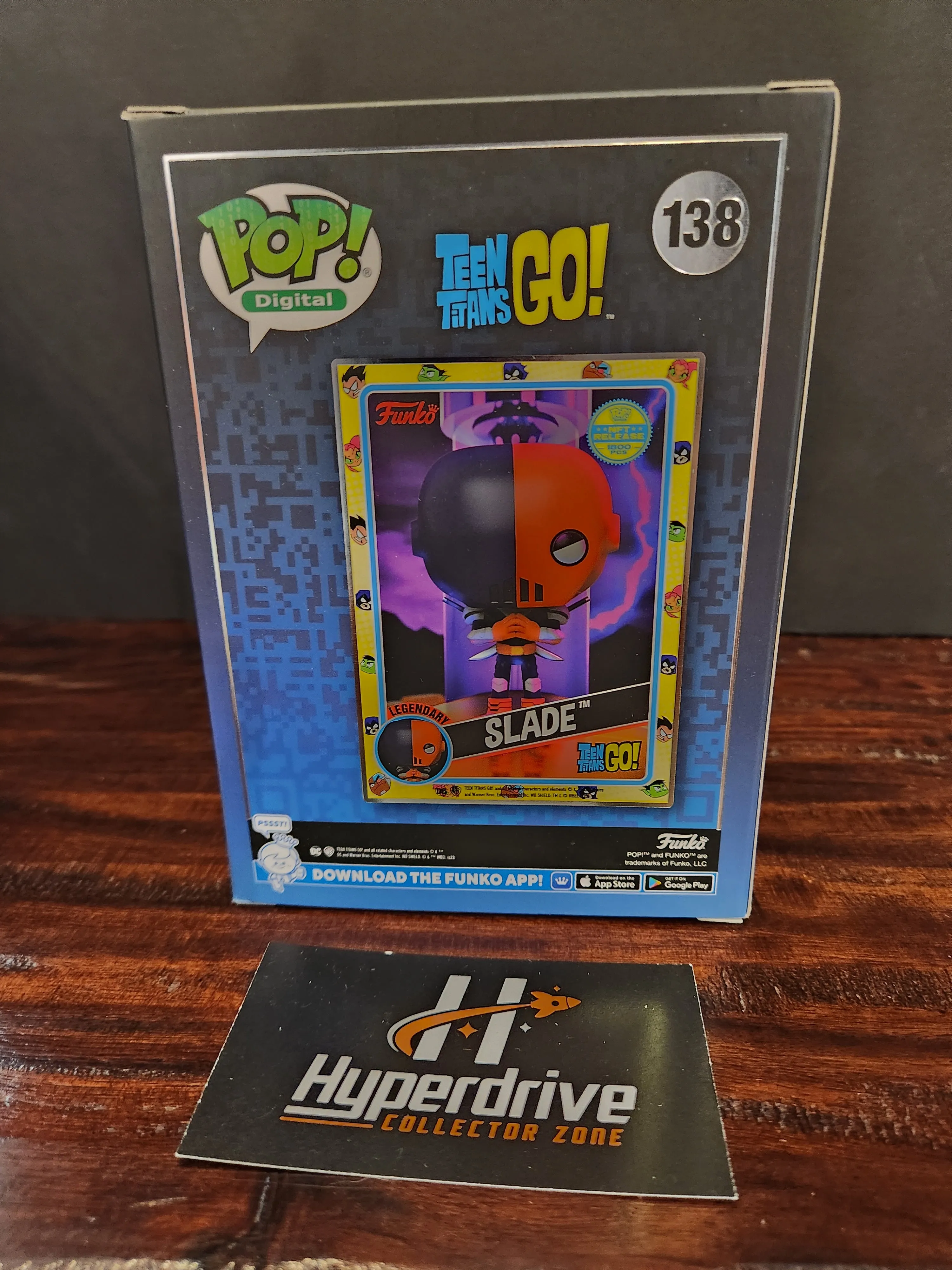 DC Teen Titans GO! Slade Funko PoP! Vinyl Figure NFT Release Exclusive