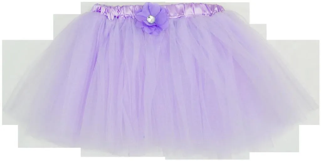 ella's tutus girls' lavender tulle skirt Case of 12