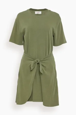 Emme Dress in Dune Green