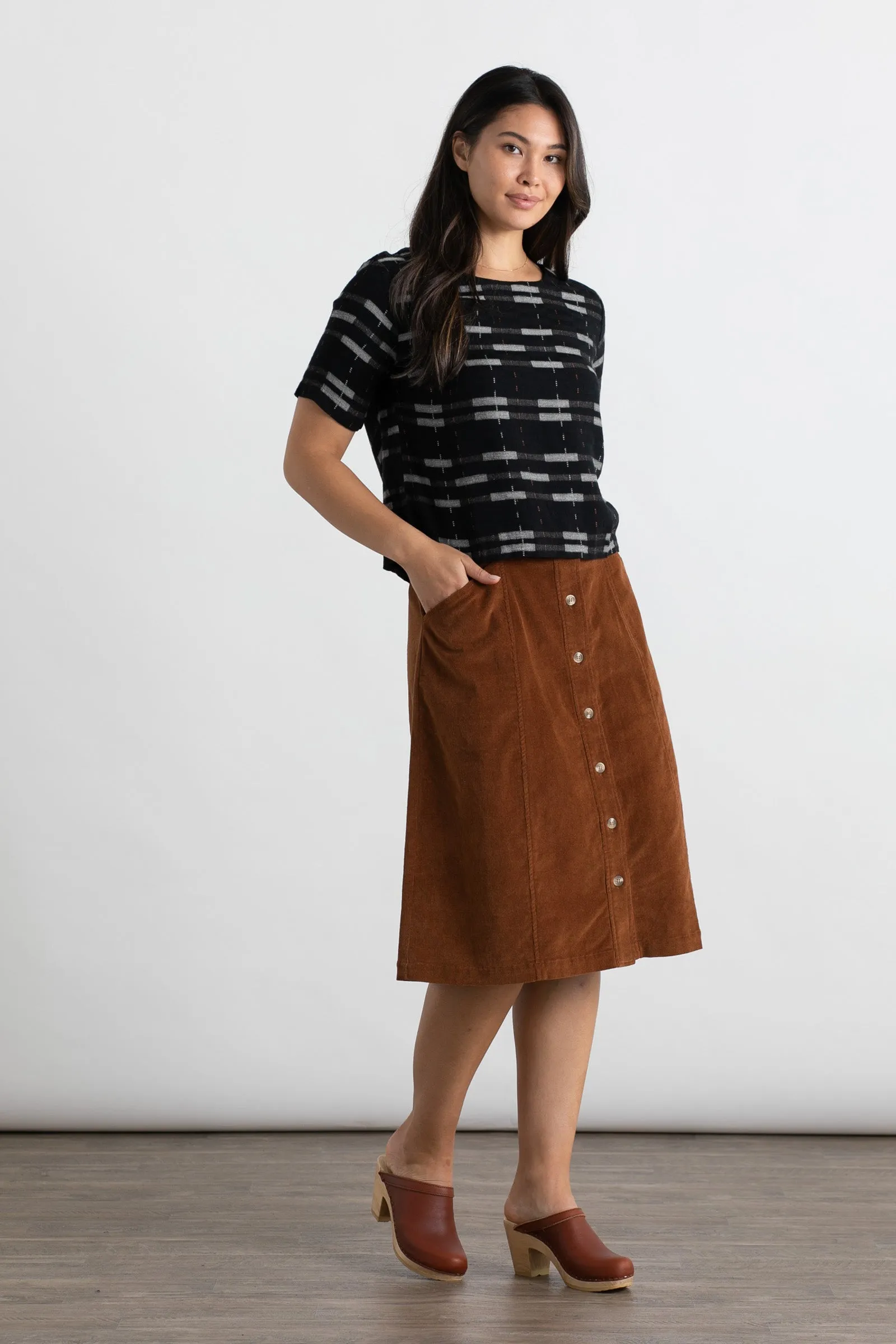 Evelyn Skirt / Brown