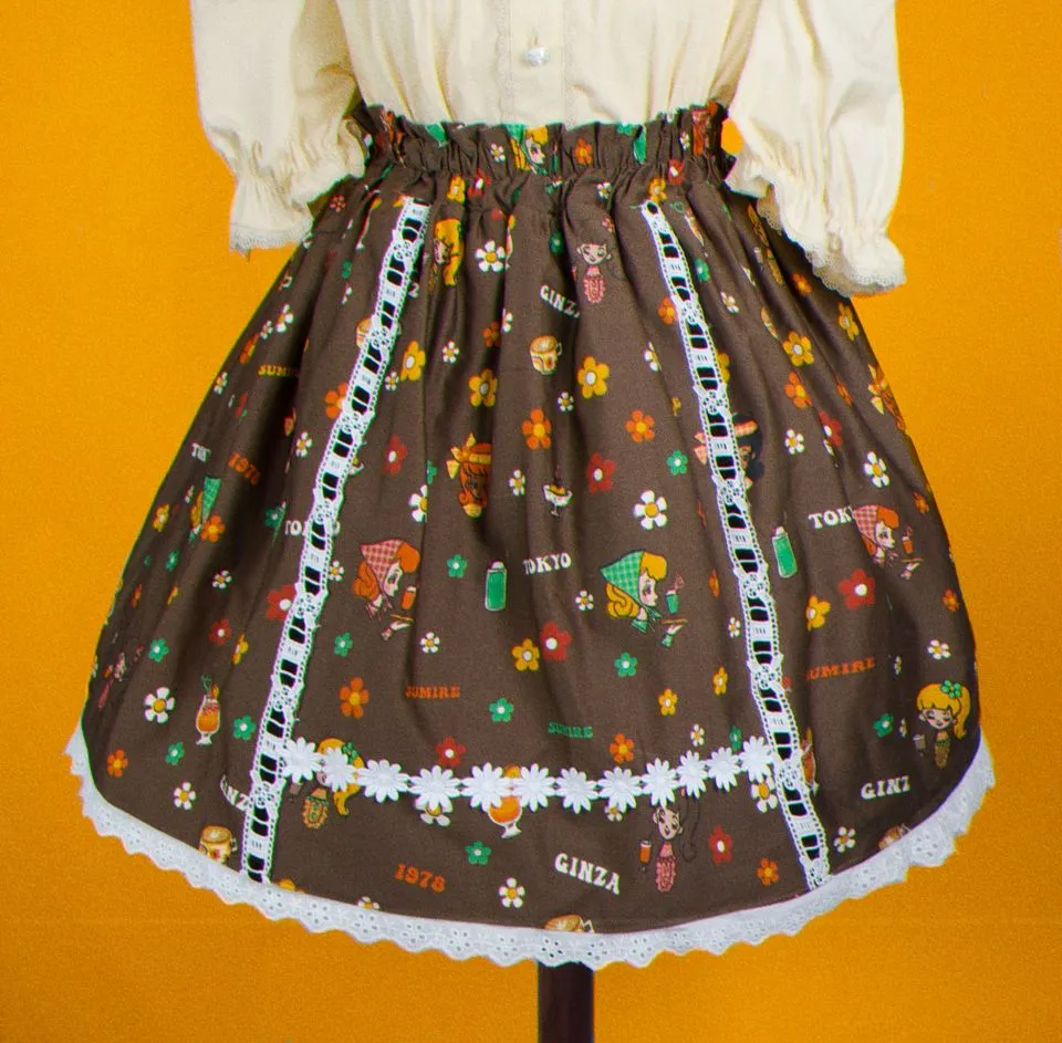 Ginza Kissaten Groovy Skirt