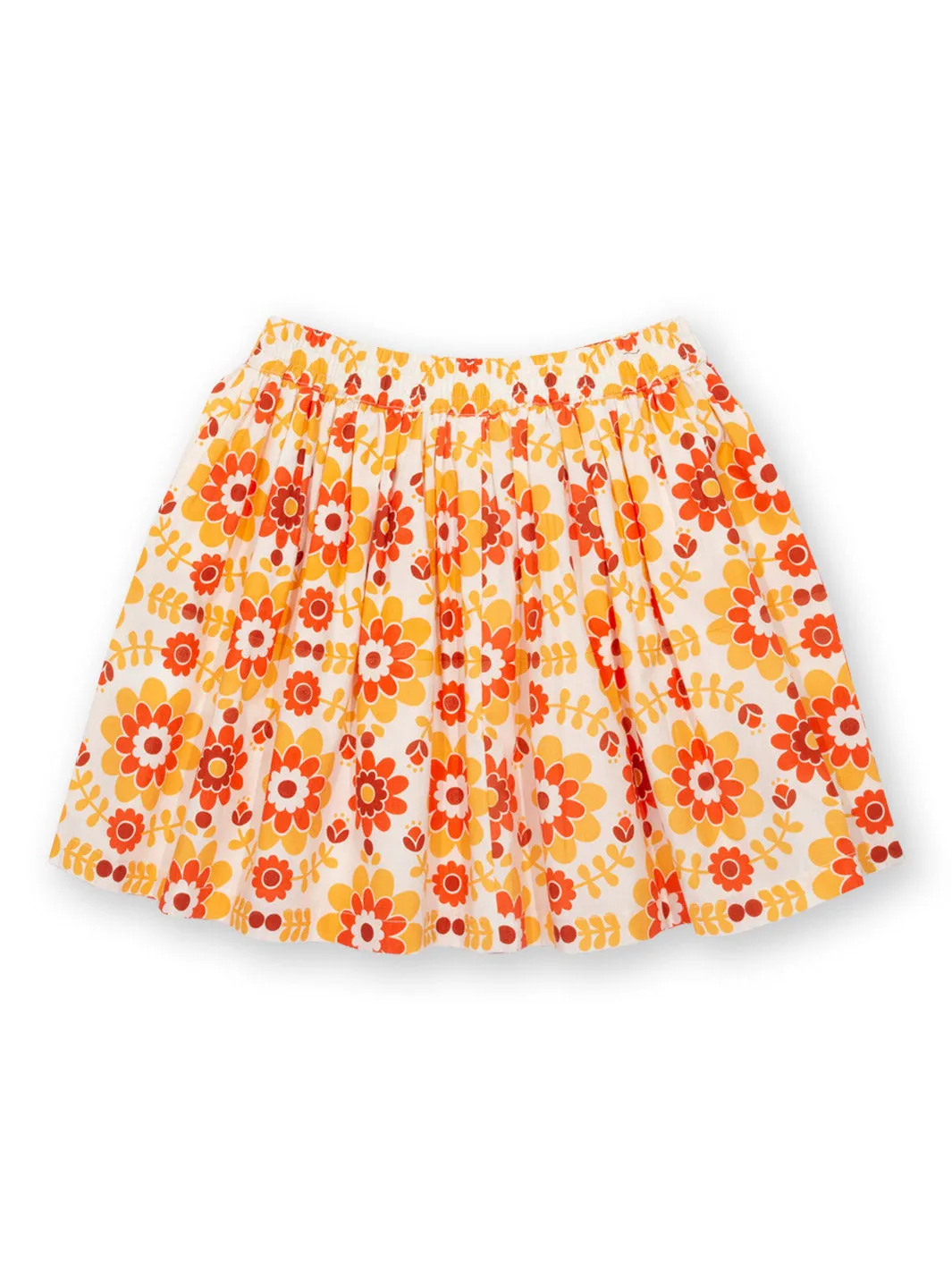 Groovy floral skirt