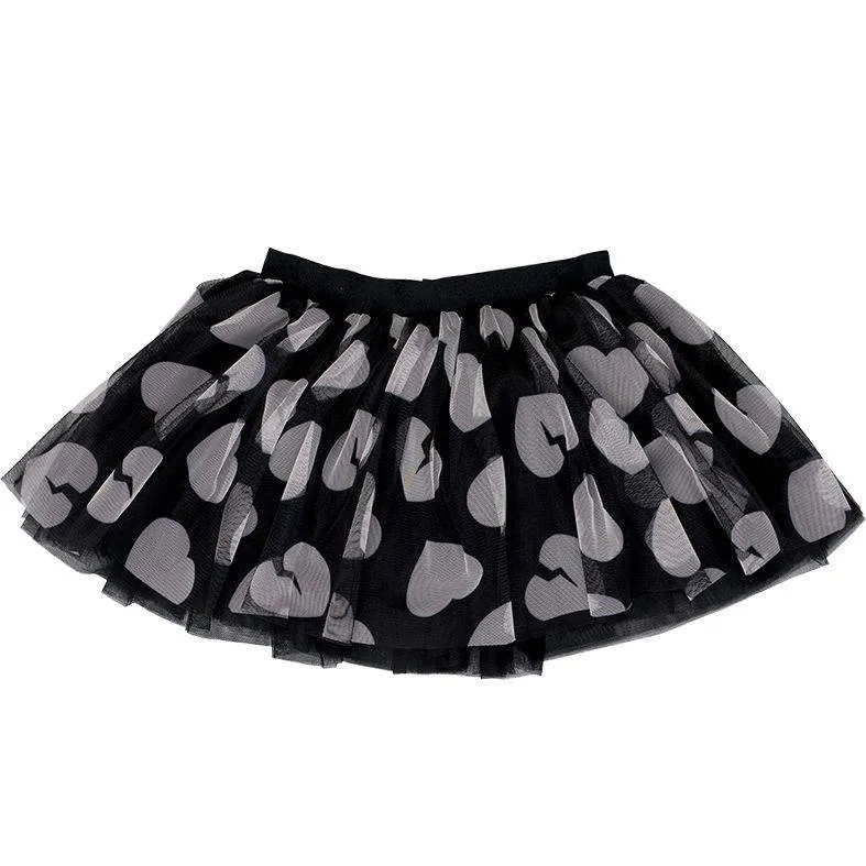 Huxbaby HB935 heart tulle skirt