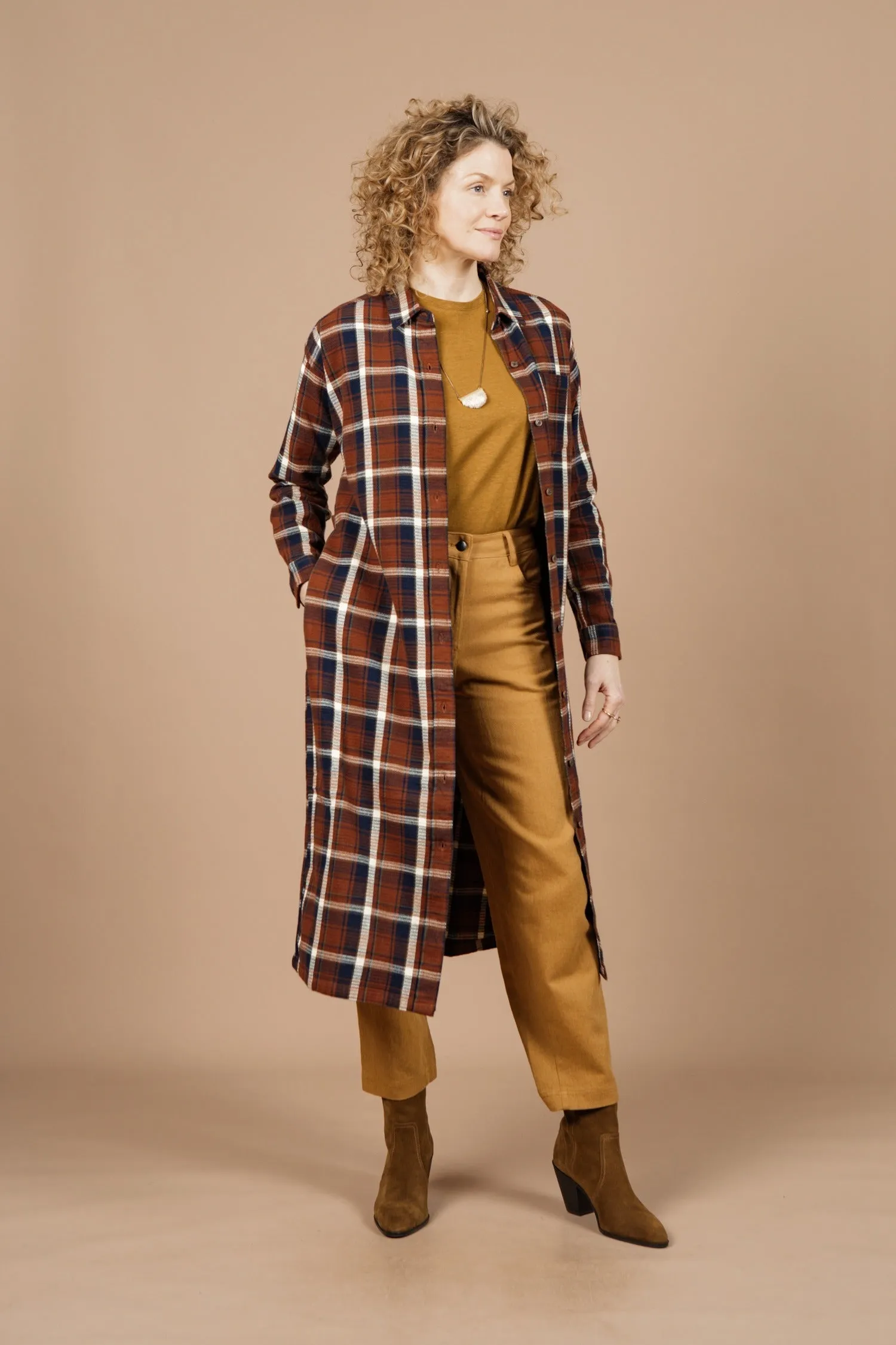 Lancaster Shirt Dress / Echo Ridge Plaid