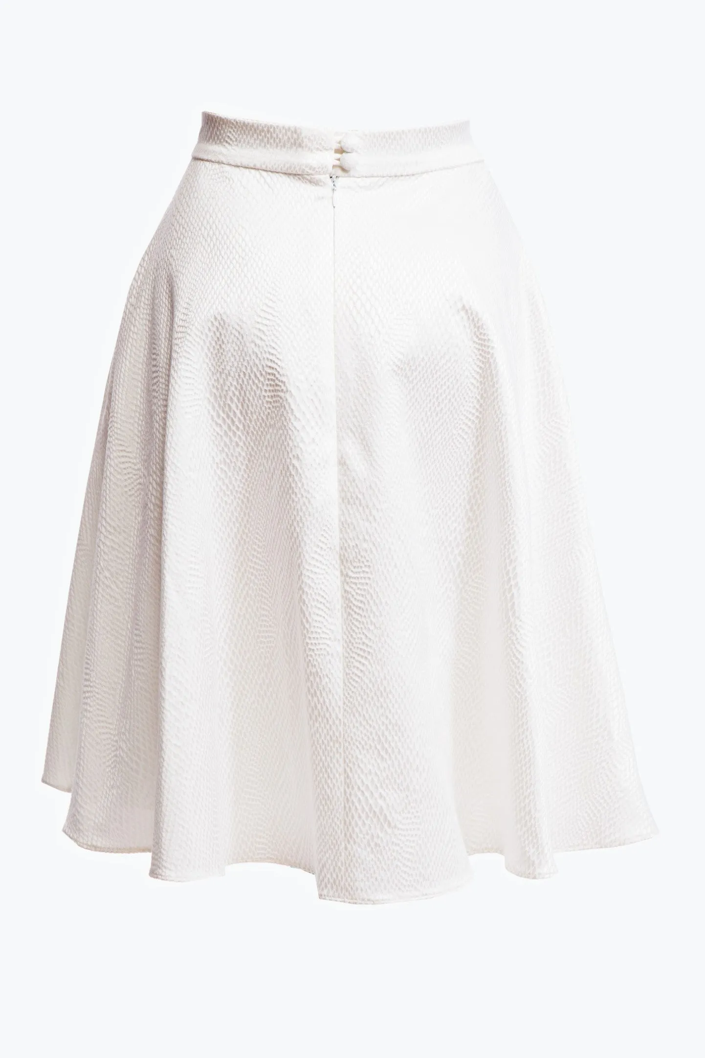 LEWISIA WHITE CIRCLE SKIRT