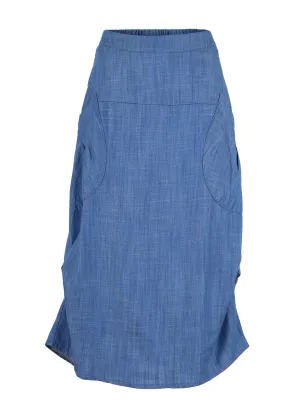 Milwaukee Le Studio Denim Skirt