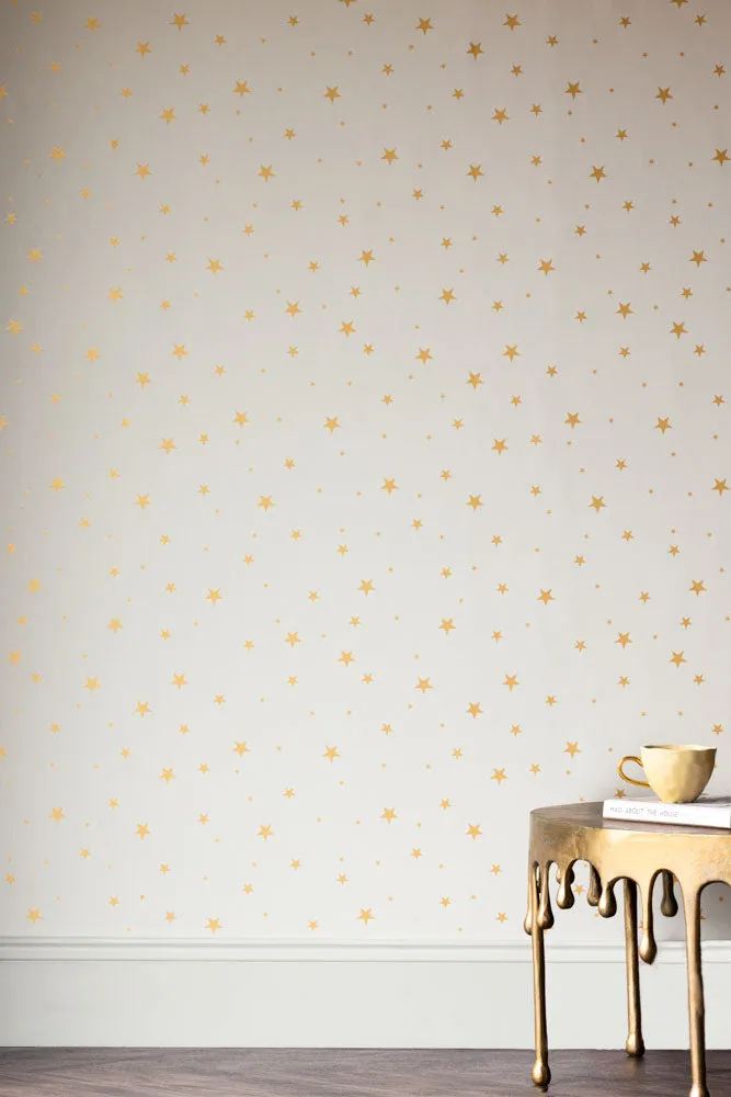 Rockett St George Starry Skies Parchment Wallpaper