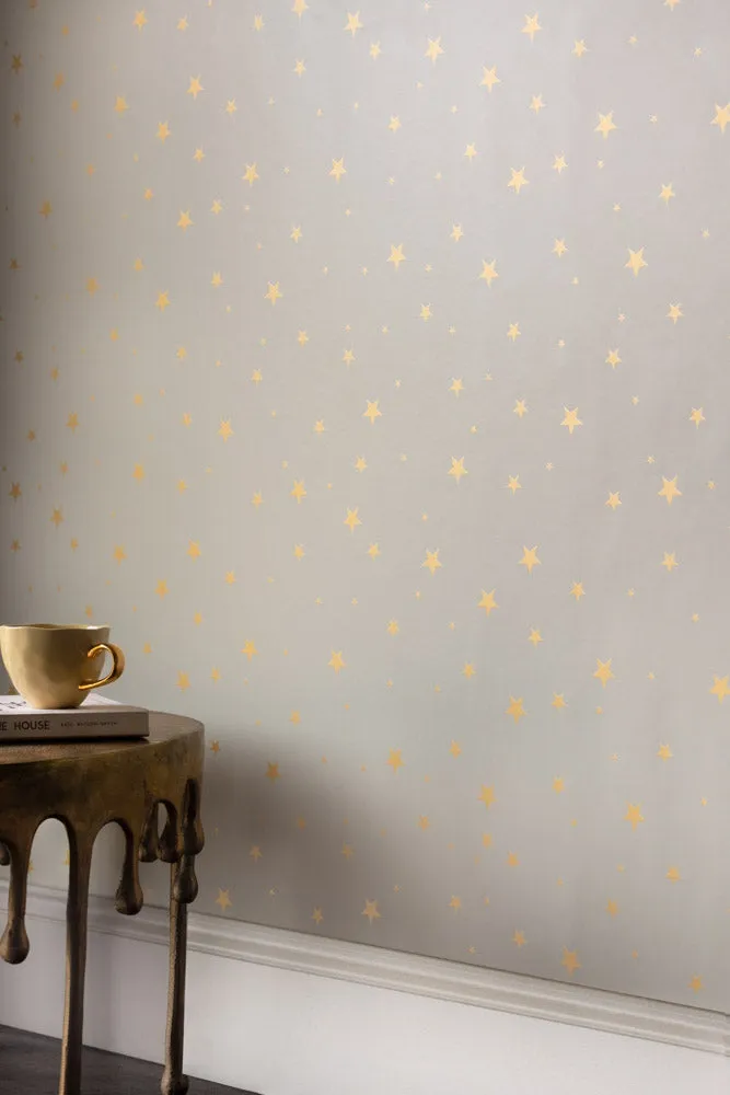 Rockett St George Starry Skies Parchment Wallpaper