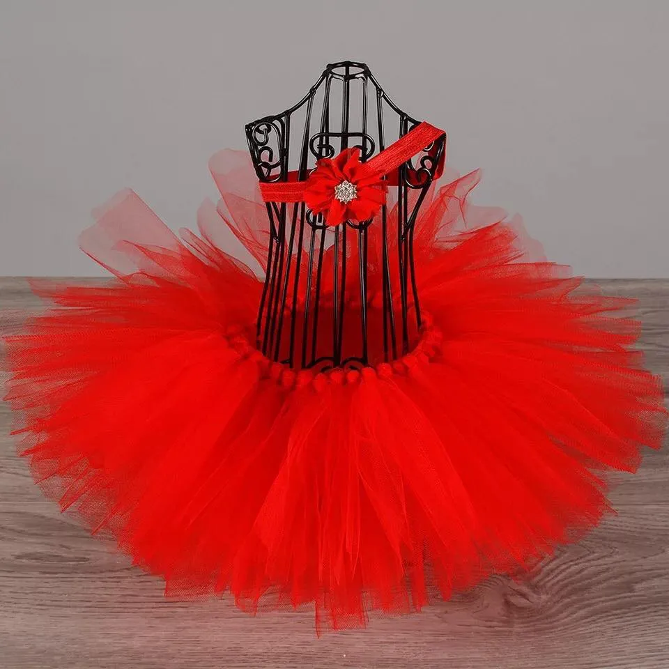 Scarlet Sparkle Tulle Tutu