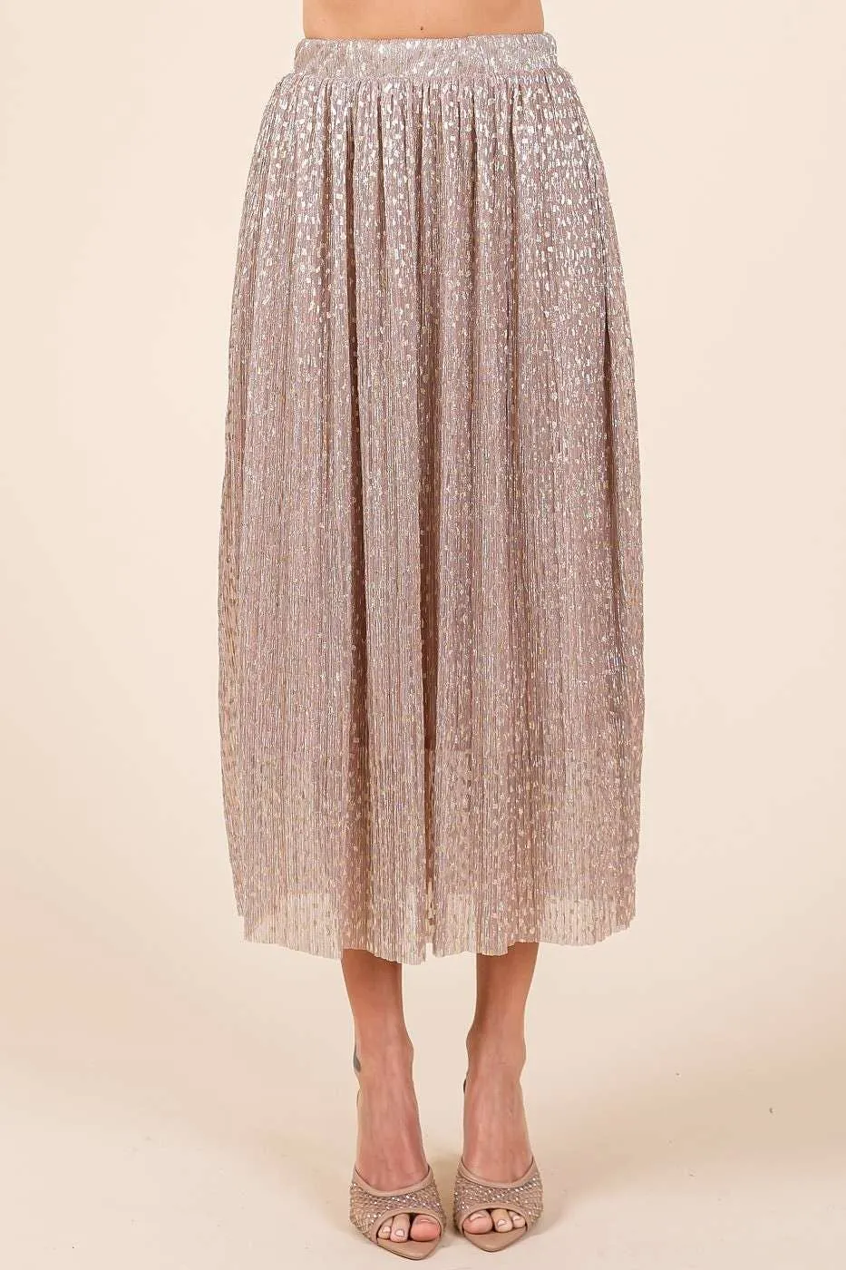 Sparkle Midi Skirt