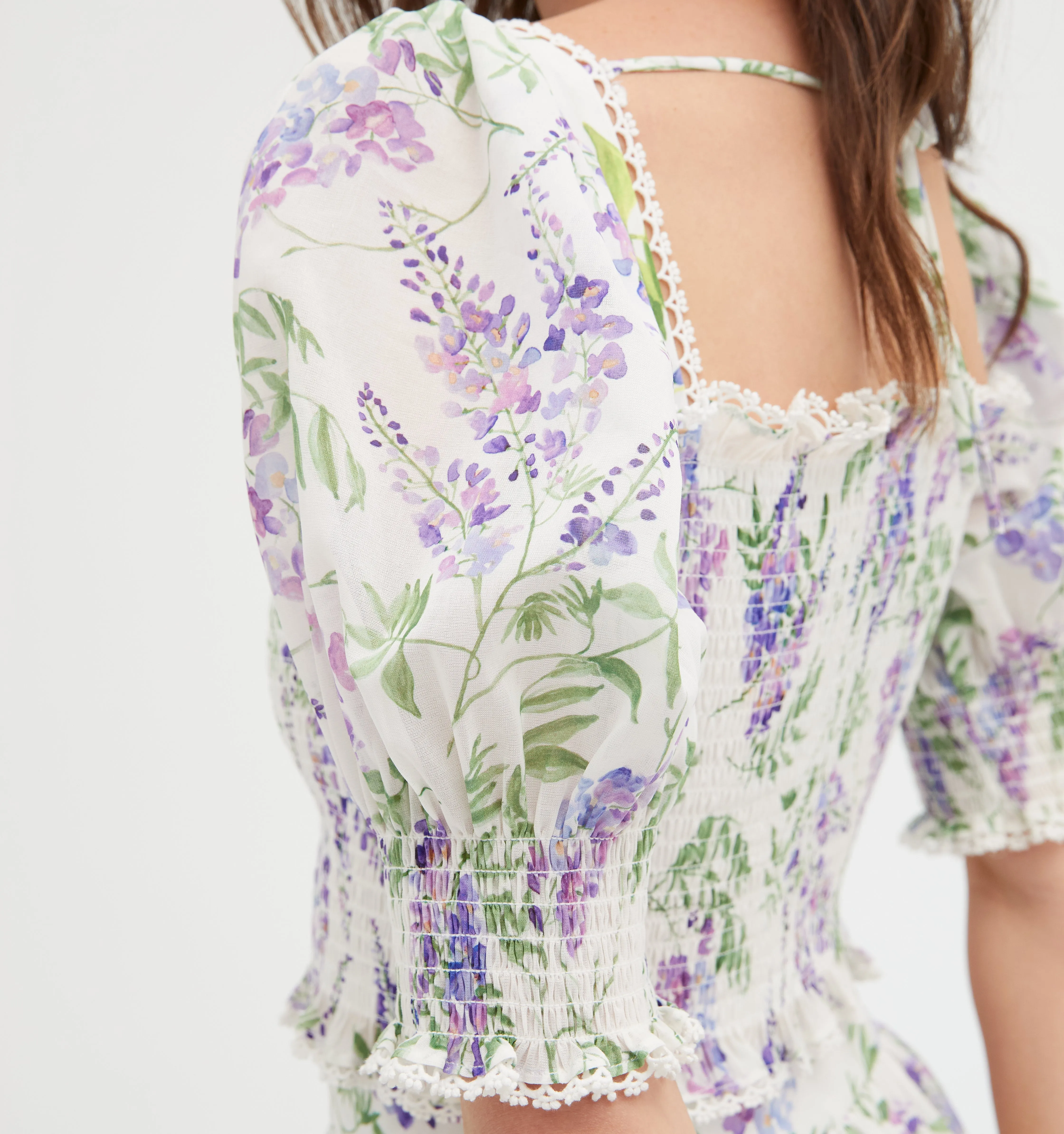 The Zoe Nap Top - Wisteria