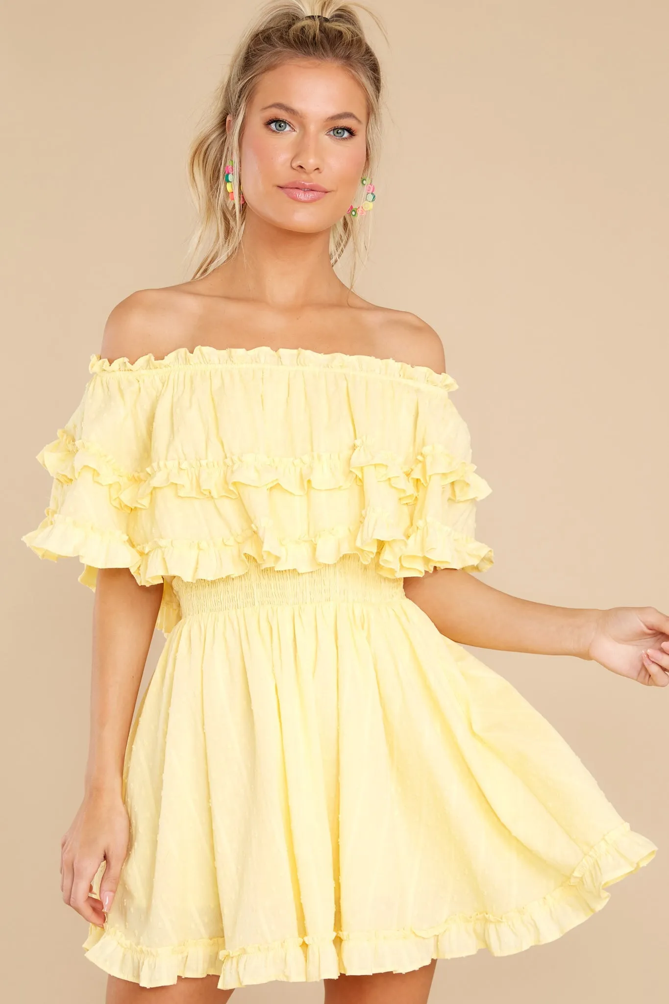 Undeniable Feelings Yellow Dress