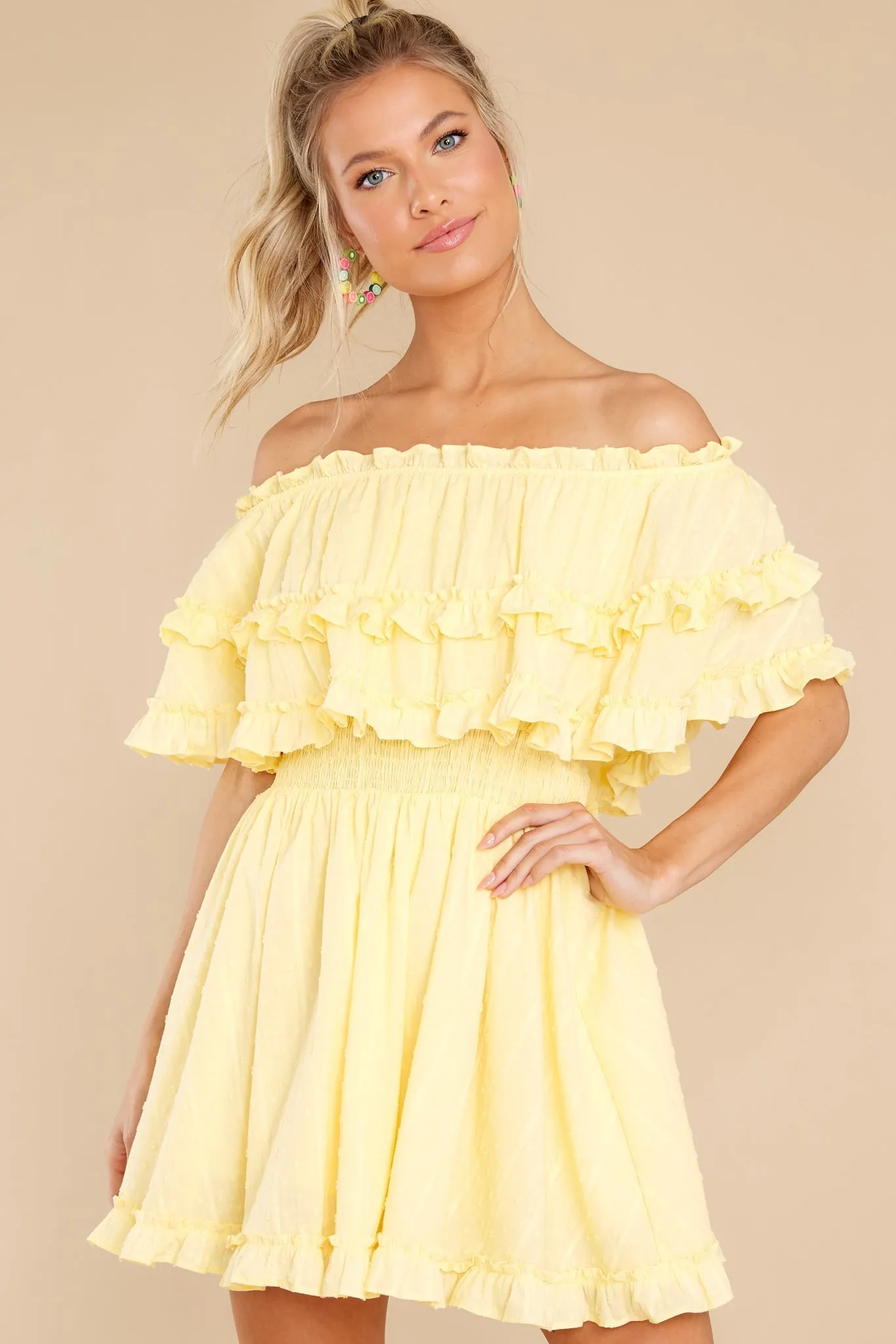 Undeniable Feelings Yellow Dress