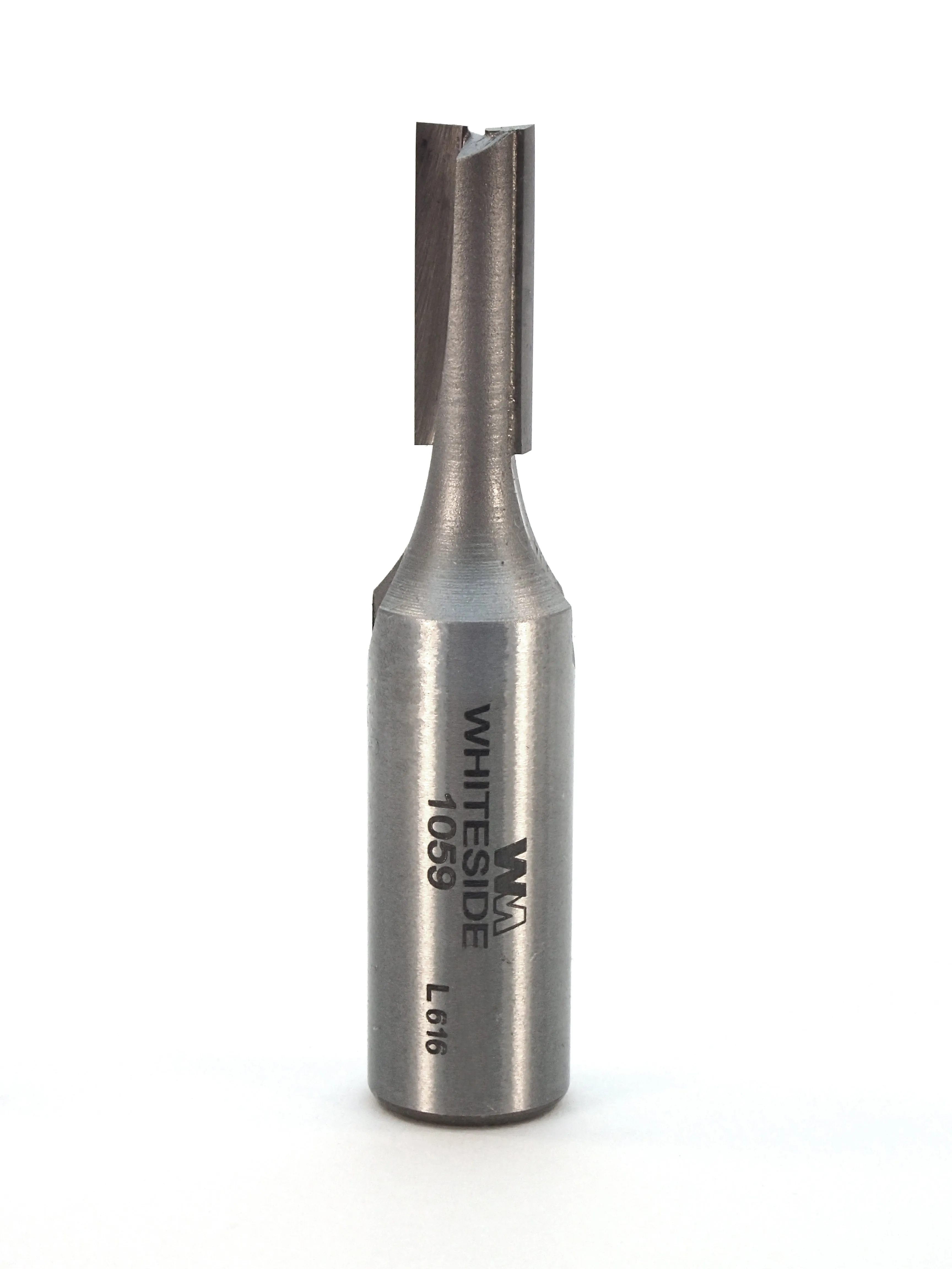 Whiteside Double-Flute Straight Bit - 1/2" Shank