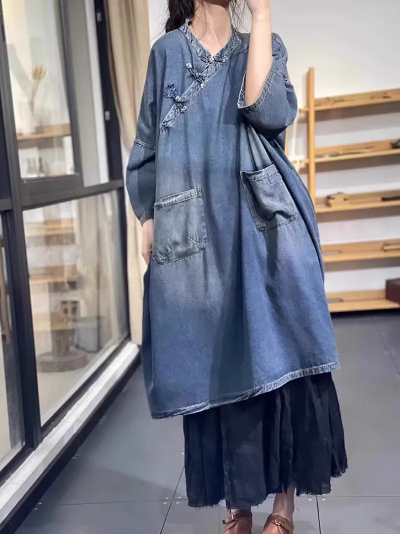 Women's Dreamer's Delight Denim Shirt Dress