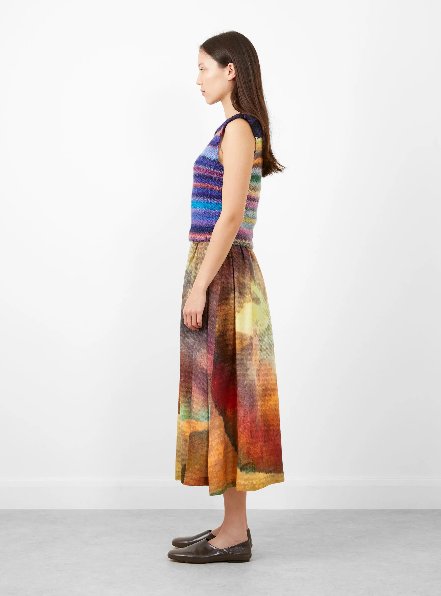 Wool Skirt Multi