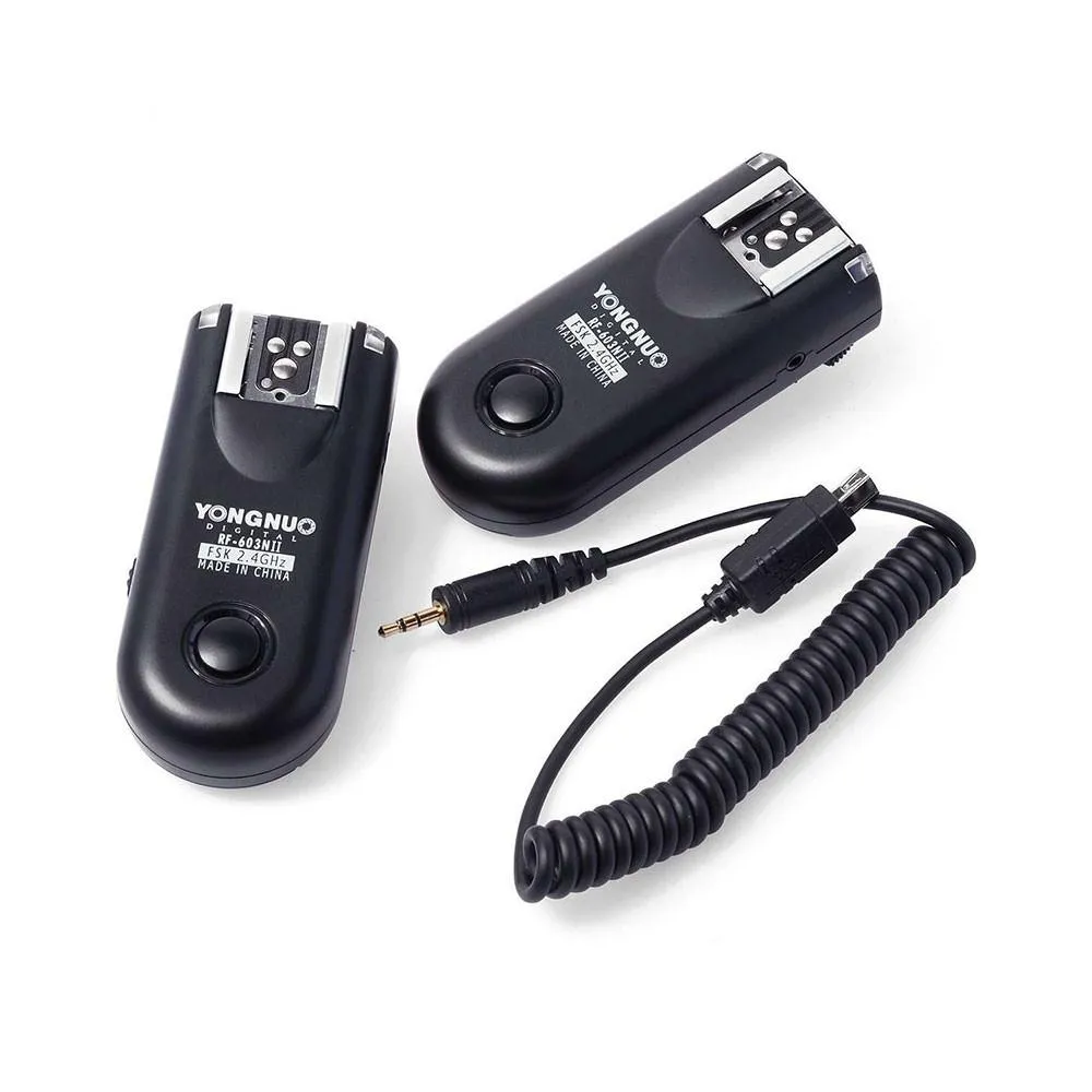 Yongnuo RF-603 II N3 Wireless Flash Speedlite Trigger Transceiver (Pair)